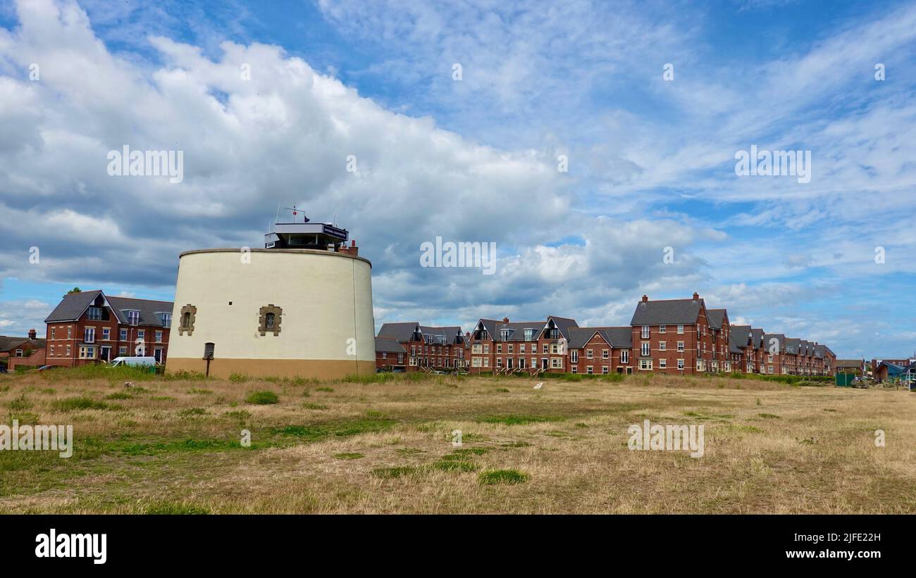 Felixstowe, Suffolk, UK 2 July 2022 Sunny summer afternoon on the