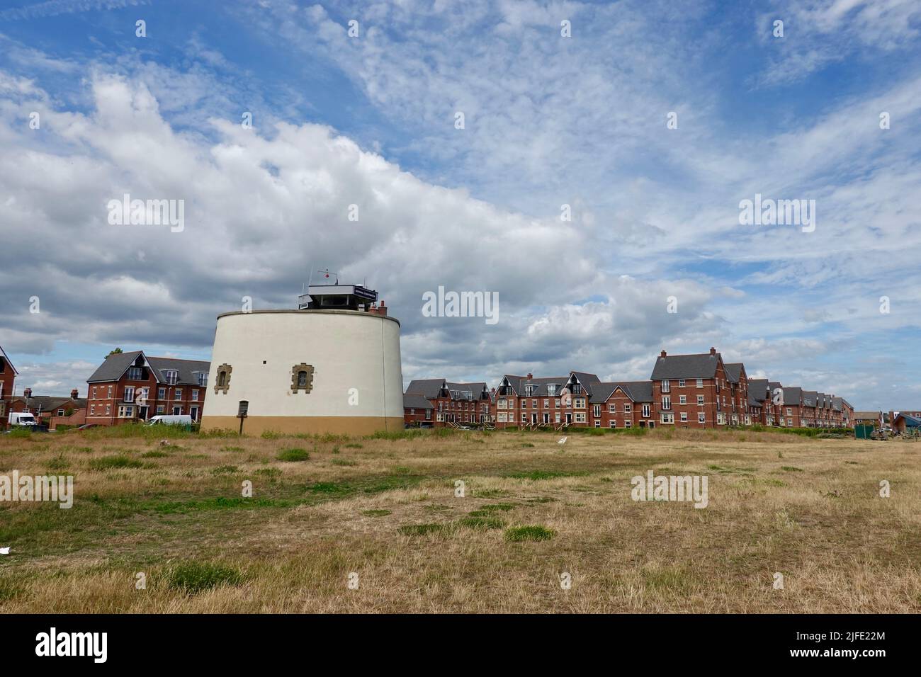 Felixstowe, Suffolk, UK 2 July 2022 Sunny summer afternoon on the