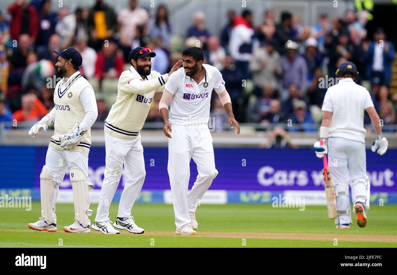 Taking wicket englands ollie pope hires stock photography and images