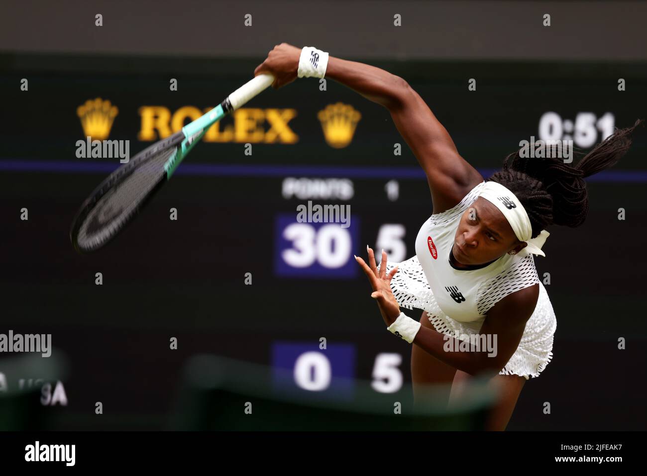 Coco gauff loss hires stock photography and images Alamy