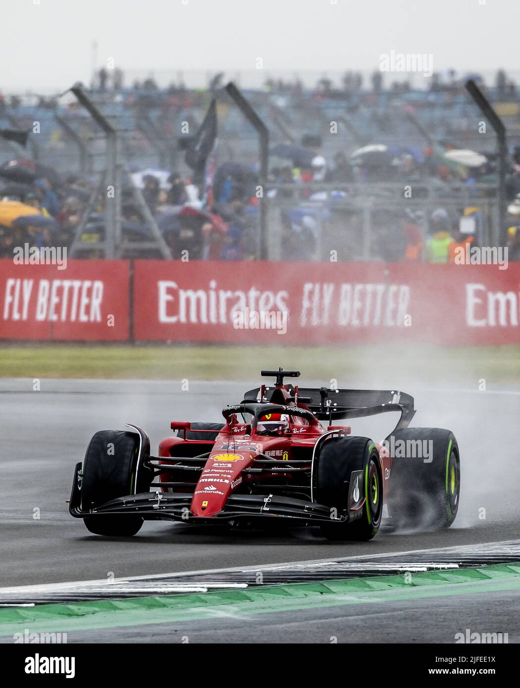 Charles Leclerc Ferrari Silverstone 2022 slick recovery Historical Franchise Context: When Wet Montreal Became a Turning Point