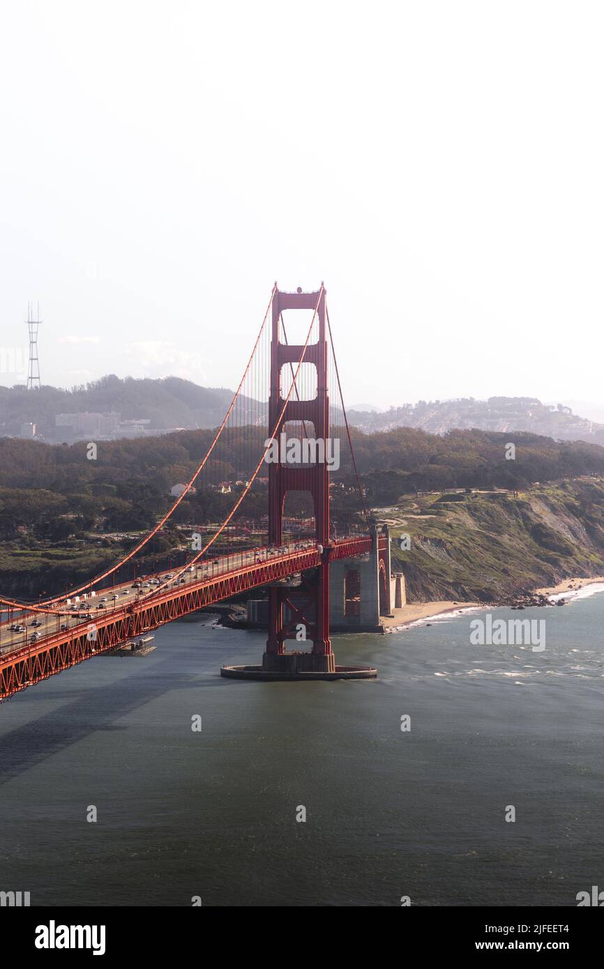 A view of the Golden Gate Bridge on a sunny morning Stock Photo - Alamy