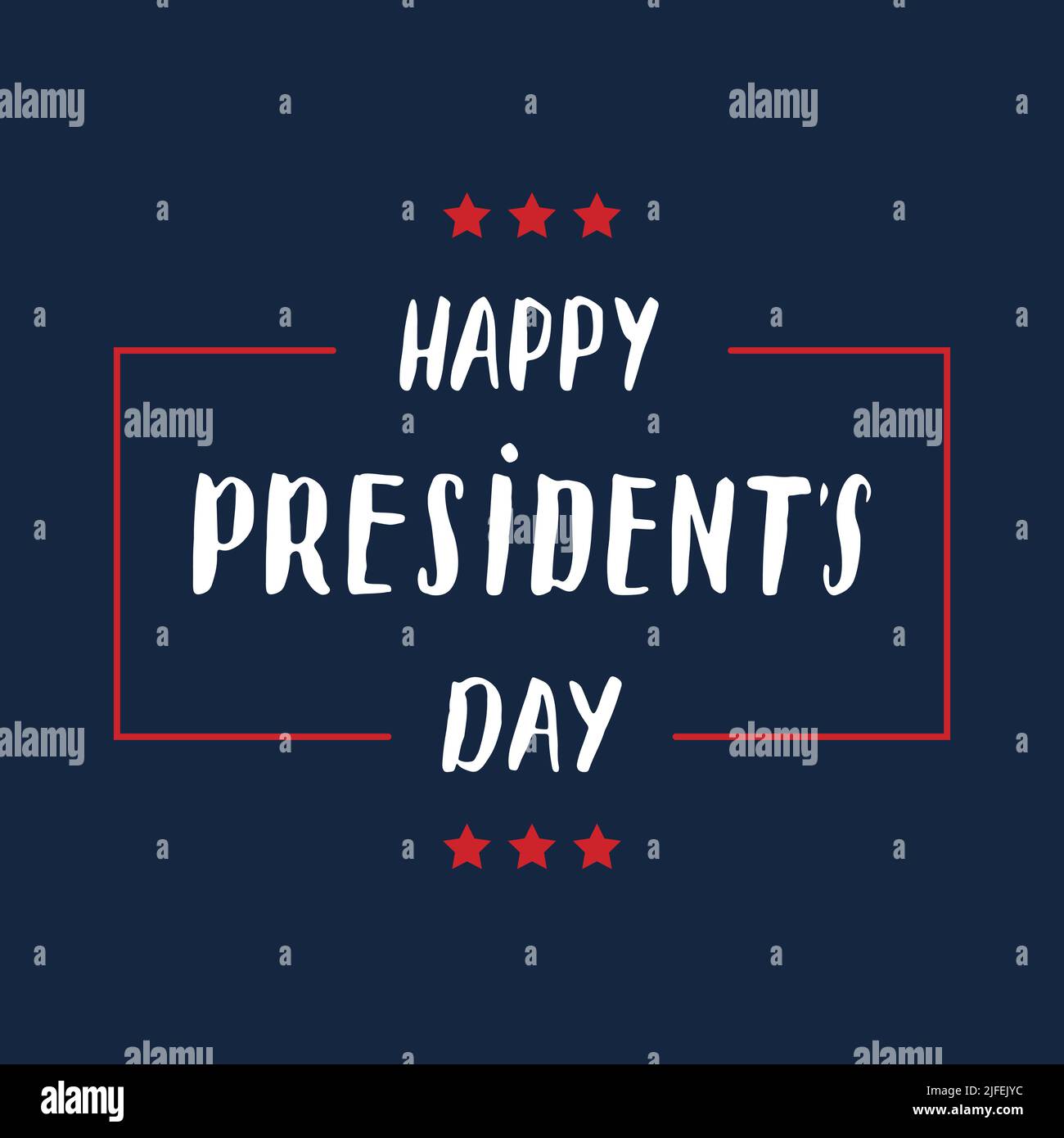 Happy President's Day USA greeting card, United States of America ...