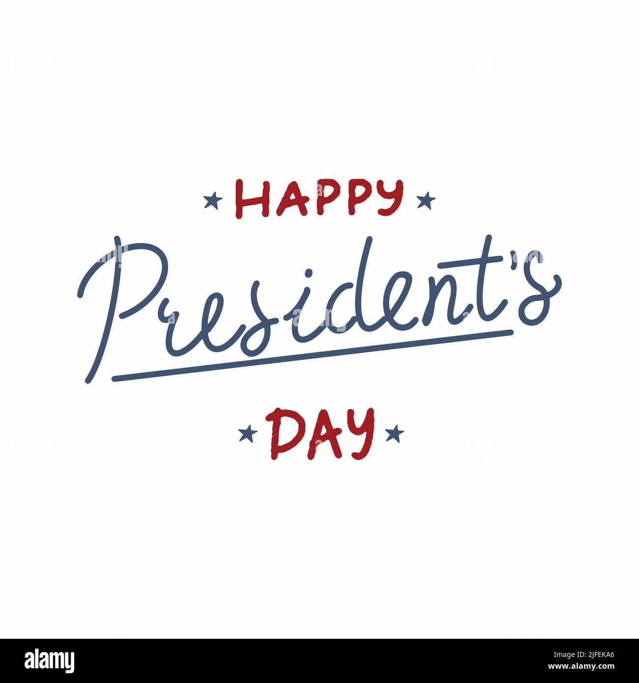 Happy President's Day USA greeting card, United States of America ...