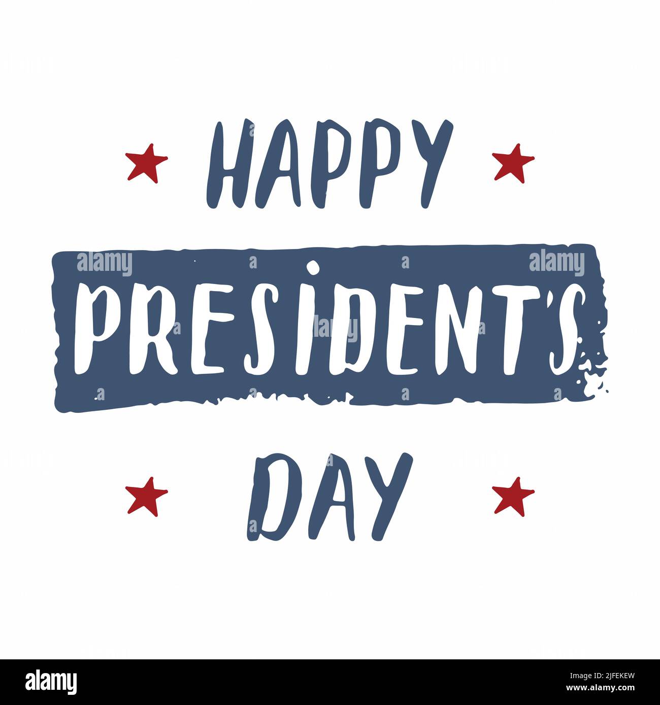Happy President's Day USA greeting card, United States of America ...