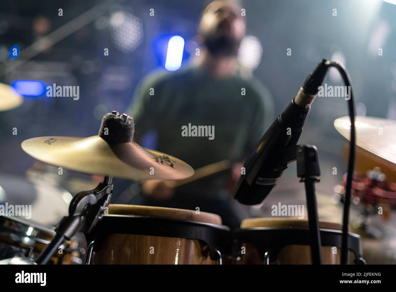Drummer Stock Photo