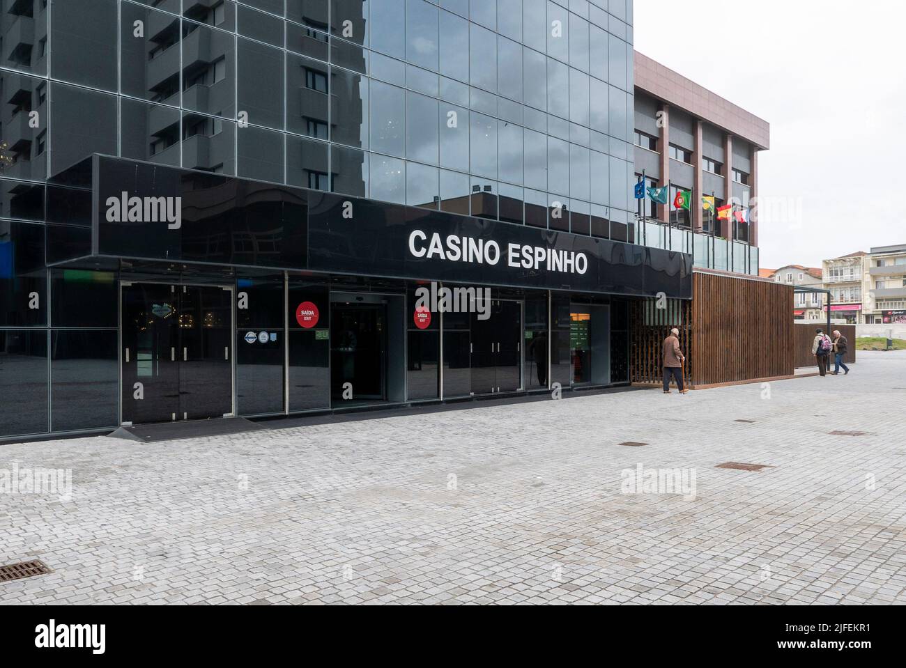 Casino de Espinho, Portugal Stock Photo
