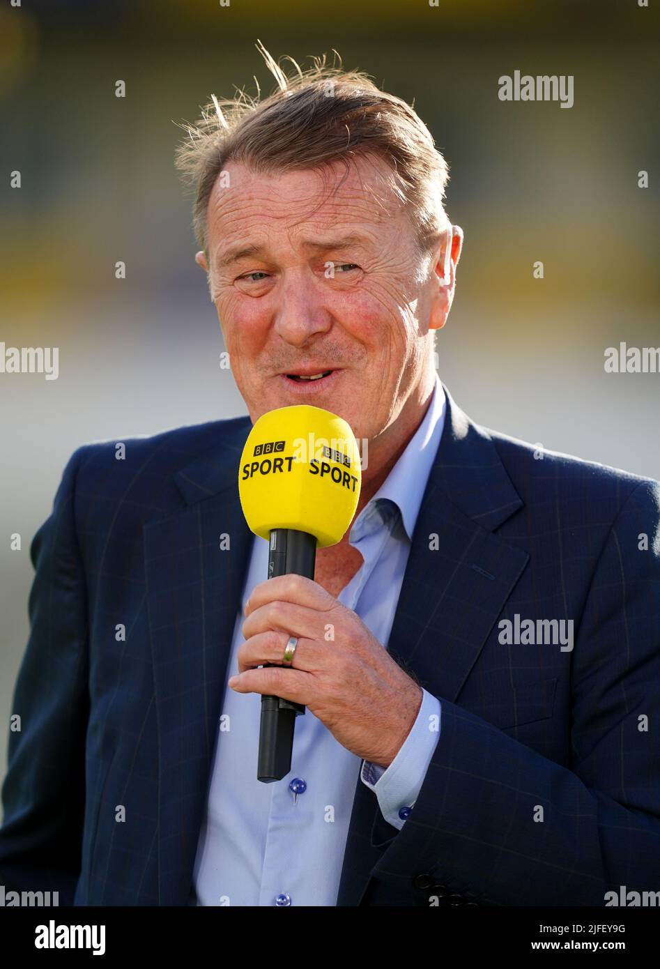 Former player Phil Tufnell after day two of the fifth LV= Insurance