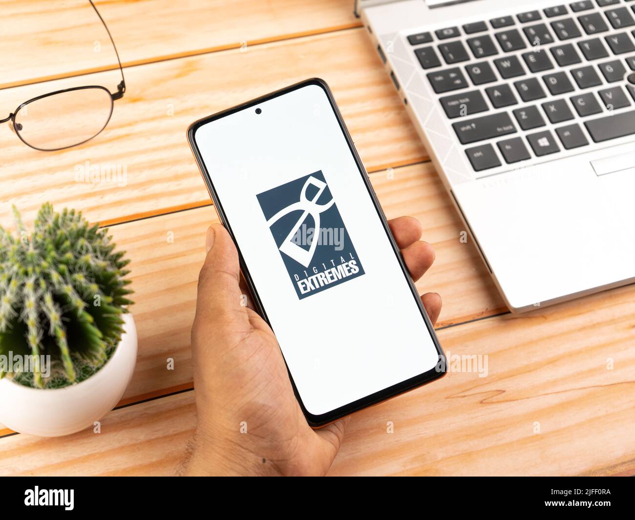 Digital extremes logo hires stock photography and images Alamy