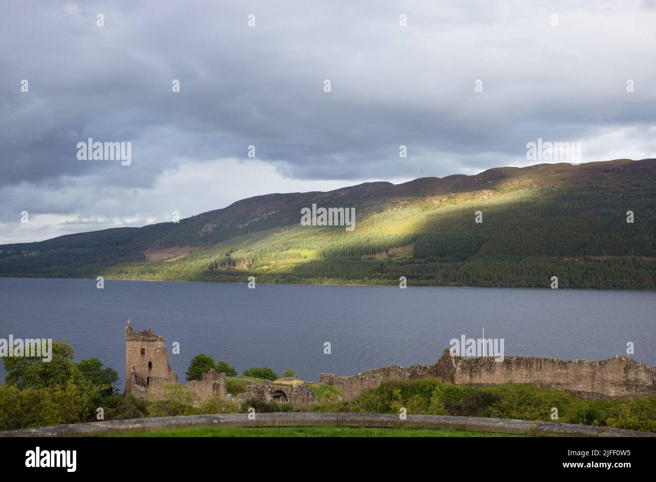 Castle, Drumnadrochit, Inverness, Scotland Stock Photo