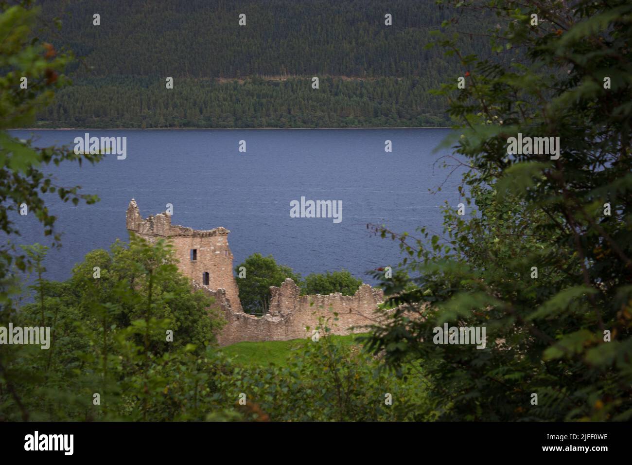 Castle, Drumnadrochit, Inverness, Scotland Stock Photo