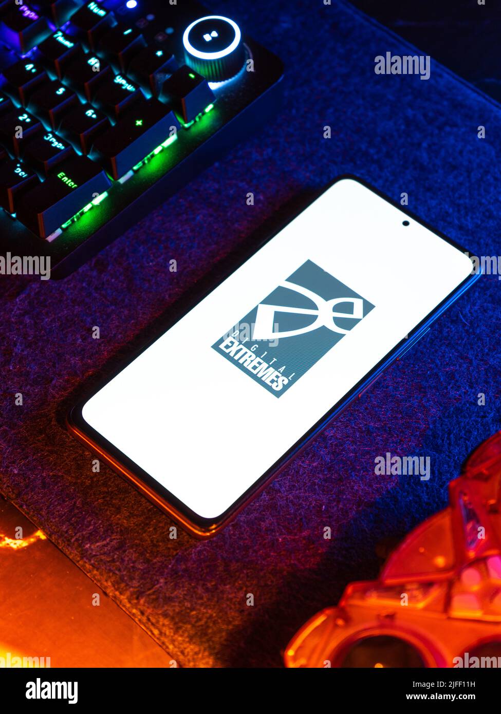 Digital extremes logo hires stock photography and images Alamy