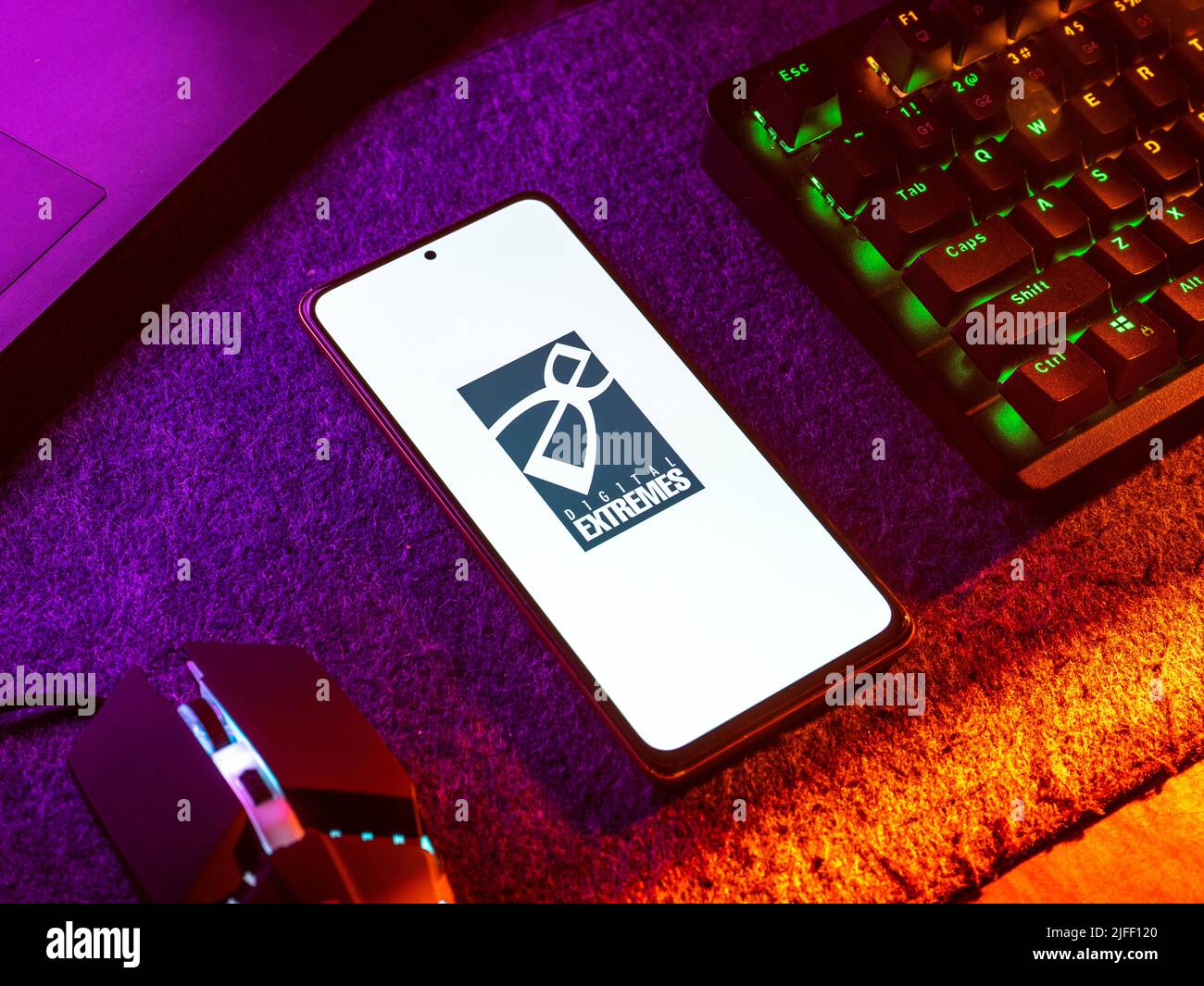 Digital extremes logo hires stock photography and images Alamy