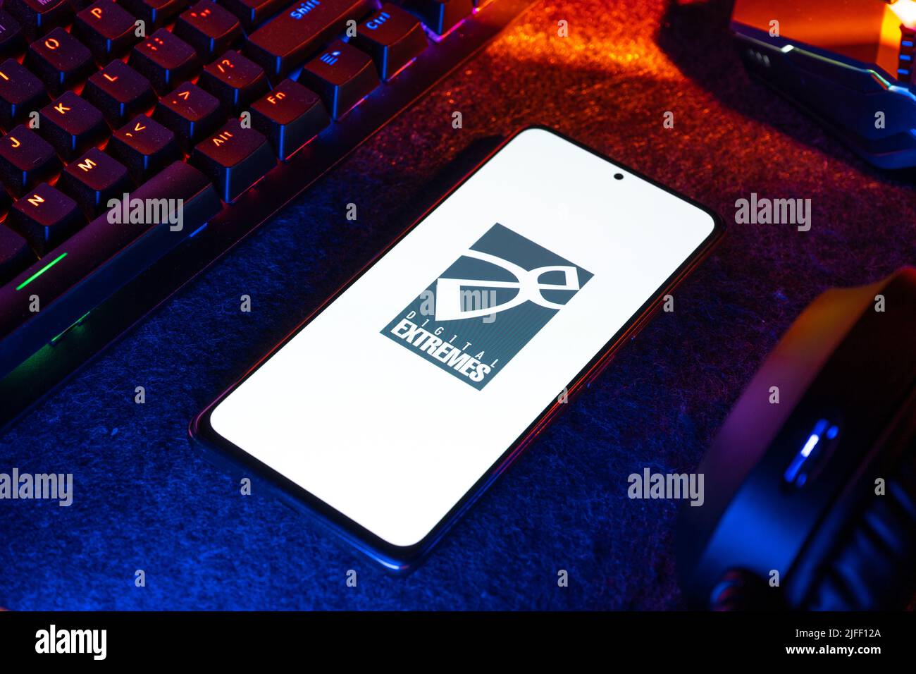 Digital extremes logo hires stock photography and images Alamy