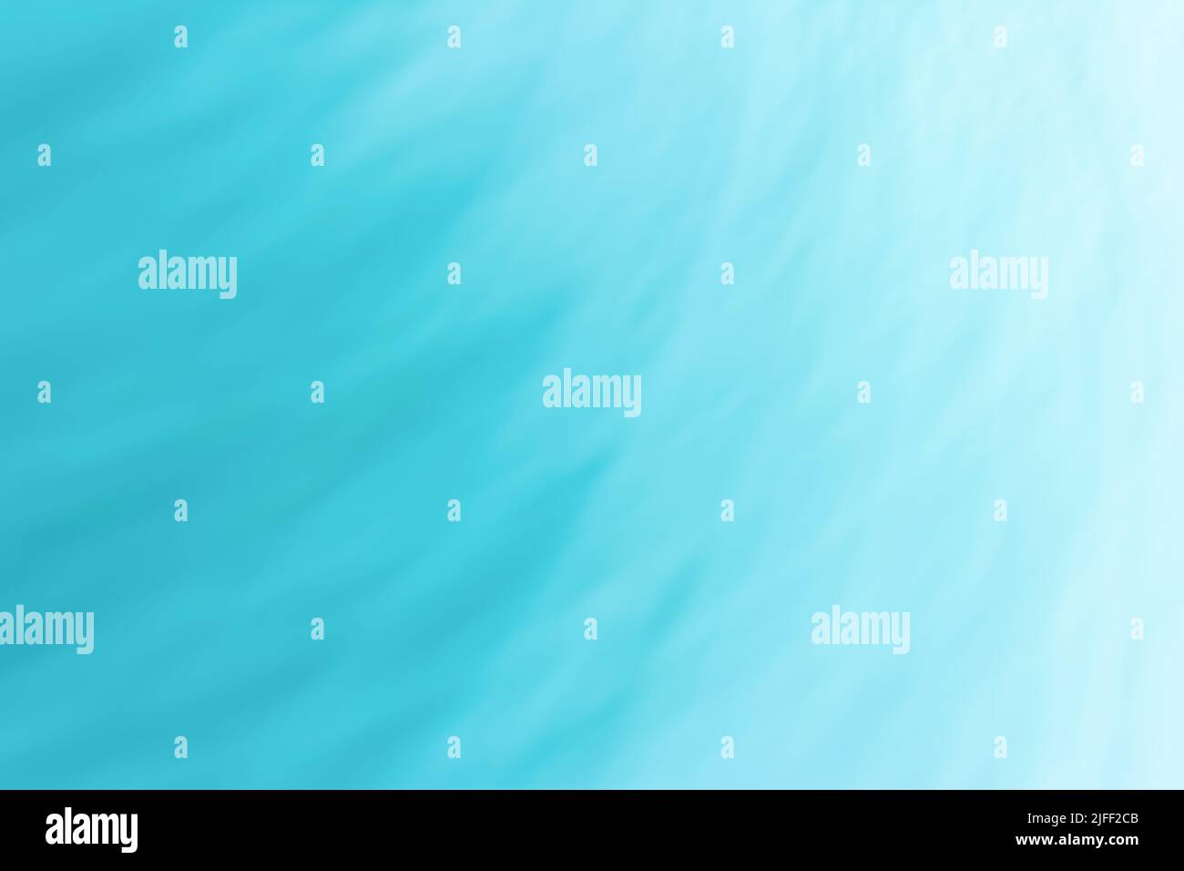 Blue white banner background with small waves and gradient. Water abstraction. Backdrop Stock Photo