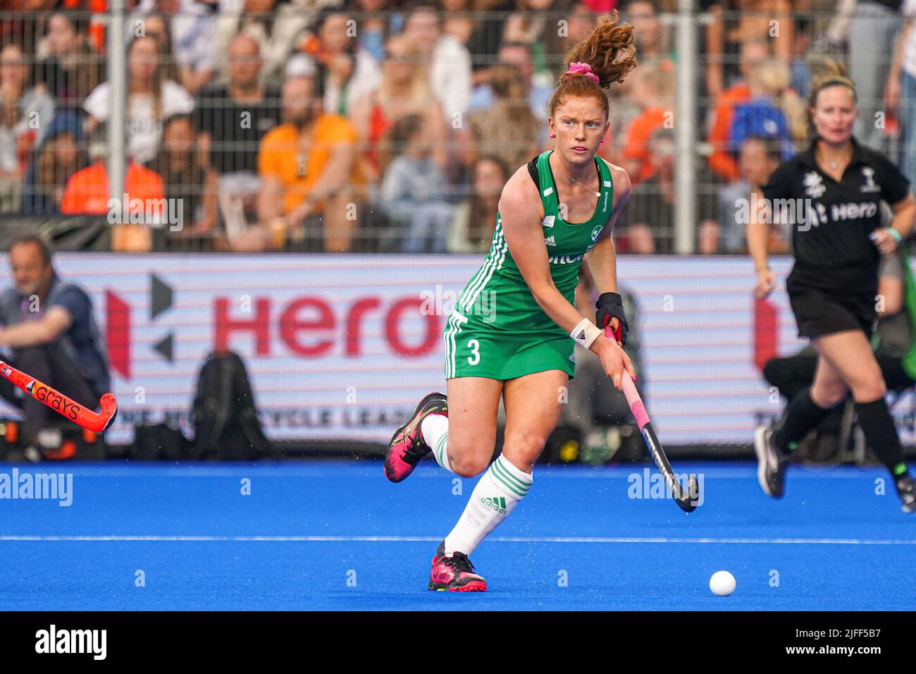 AMSTELVEEN, NETHERLANDS JULY 2 Sarah Mcauley of Ireland during the
