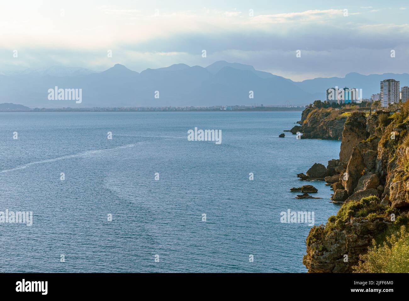 Antalya sea and mountain views, sea in Turkey Antalya Stock Photo Alamy