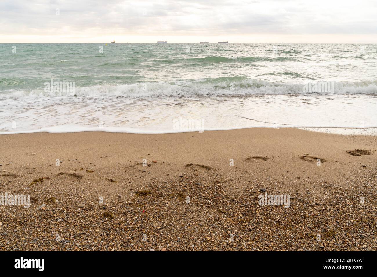 Valencia, Spain. 01st July, 2022. View of the El Saler Beach on a sunny day . The beaches of Valencia are one of the main tourist attractions of the city. (Photo by Xisco Navarro/SOPA Images/Sipa USA) Credit: Sipa USA/Alamy Live News Stock Photo