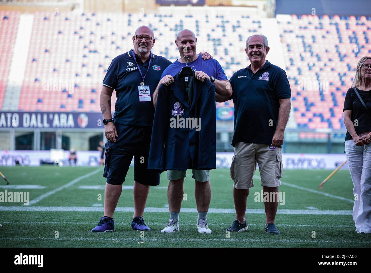 Bologna, Italy. 02nd July, 2022. Hall of Fame during 2022 Italian Bowl