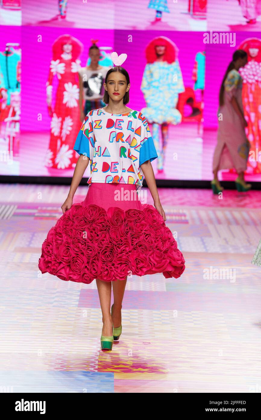 Agatha Ruiz De La Prada - Catwalk - Mercedes Benz Fashion Week Madrid -  September 2021 Featuring: Agatha Ruiz De La Prada Where: Madrid, Spain  When: 19 Sep 2021 Credit: Oscar Gonzalez/WENN Stock Photo - Alamy