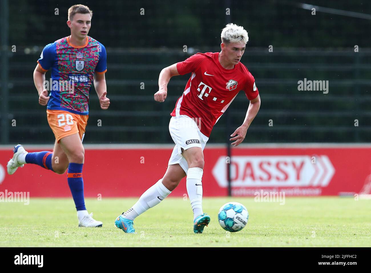 UTRECHT, NETHERLANDS - JULY 2: Taylor Booth of FC Utrecht during the