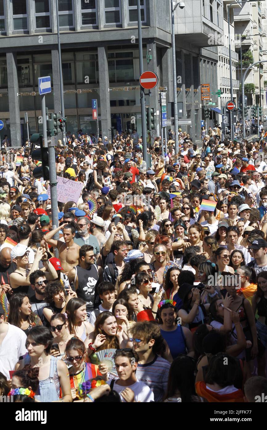 Milano pride 2022 hi-res stock photography and images - Alamy