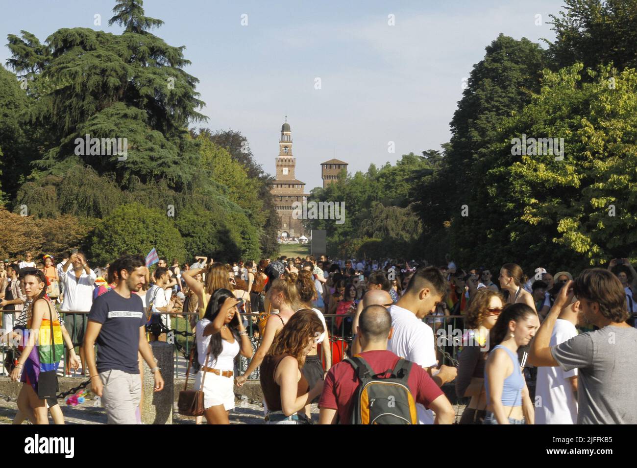 Italia, Milao. 2nd July, 2022. (INT) Milano Pride Parade 2022. July, 2 ...