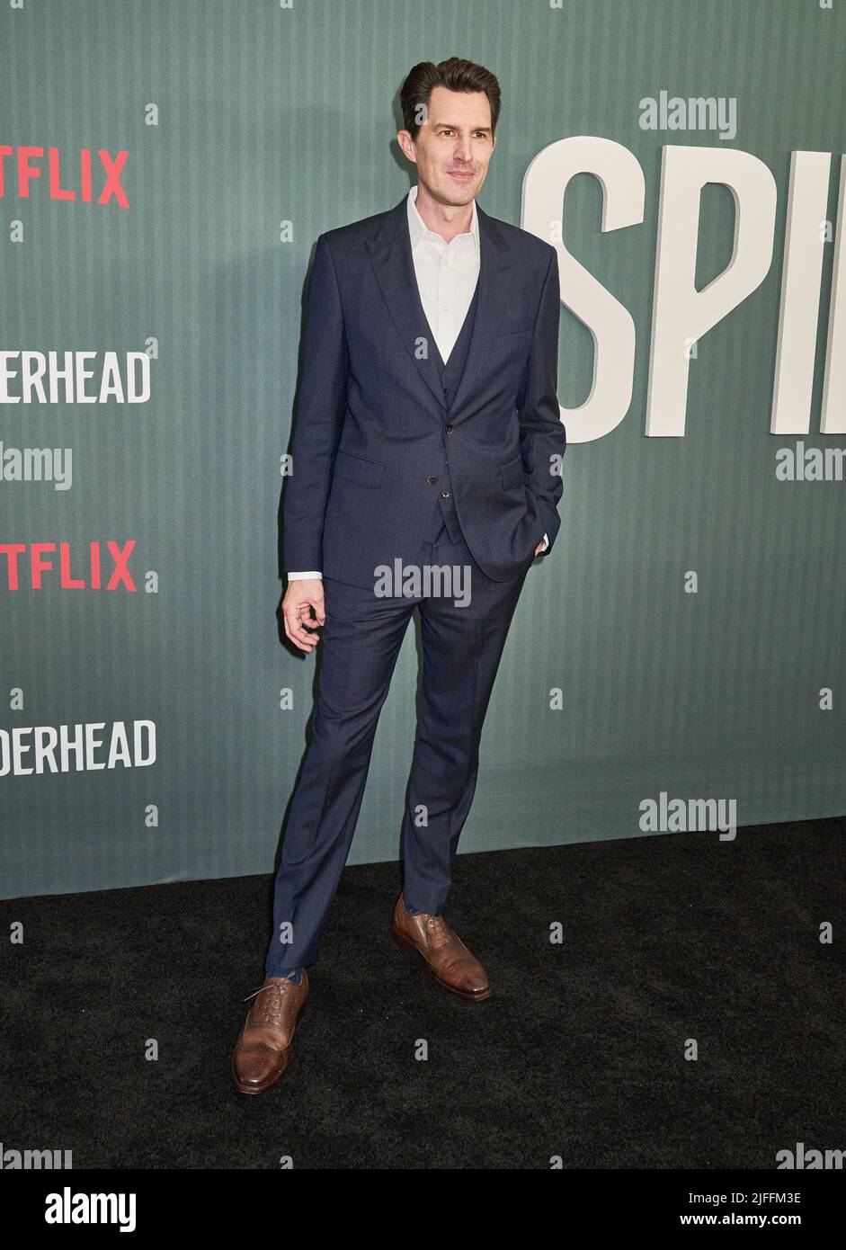 NEW YORK, NY, USA - JUNE 15, 2022: Joseph Kosinski attends the New York Premiere of Netflix's 'Spiderhead' at the Paris Theater. Stock Photo