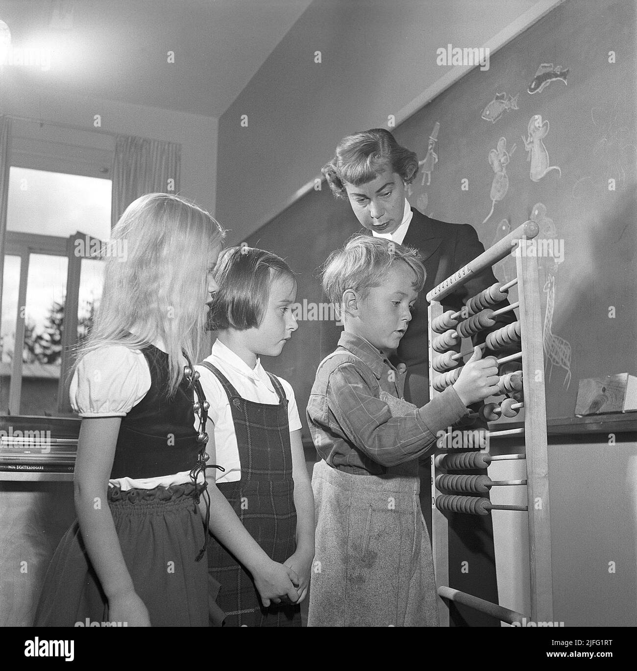 Schoolteacher vintage hi-res stock photography and images - Alamy