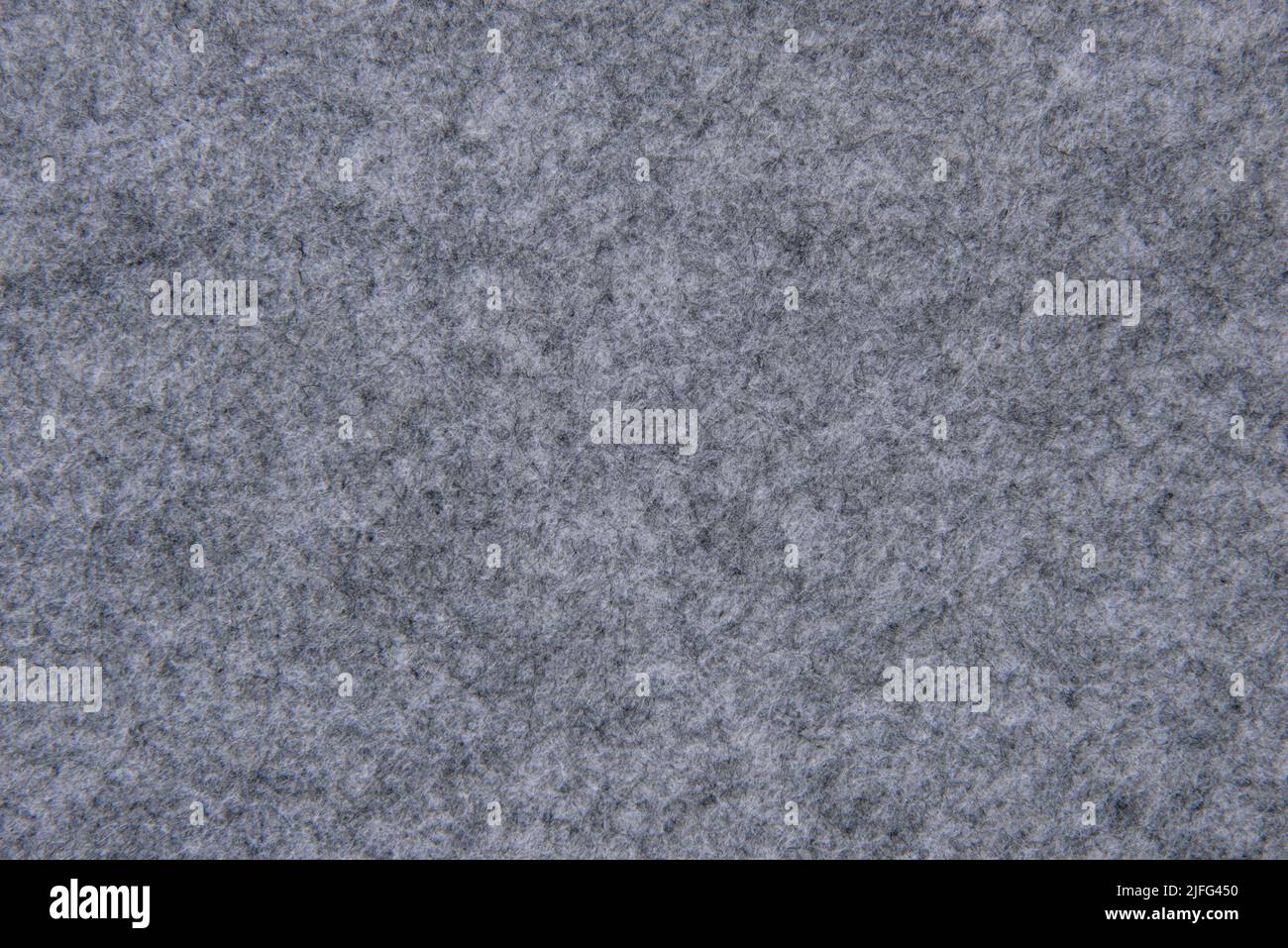Gray fabric felt soft material textured background Stock Photo