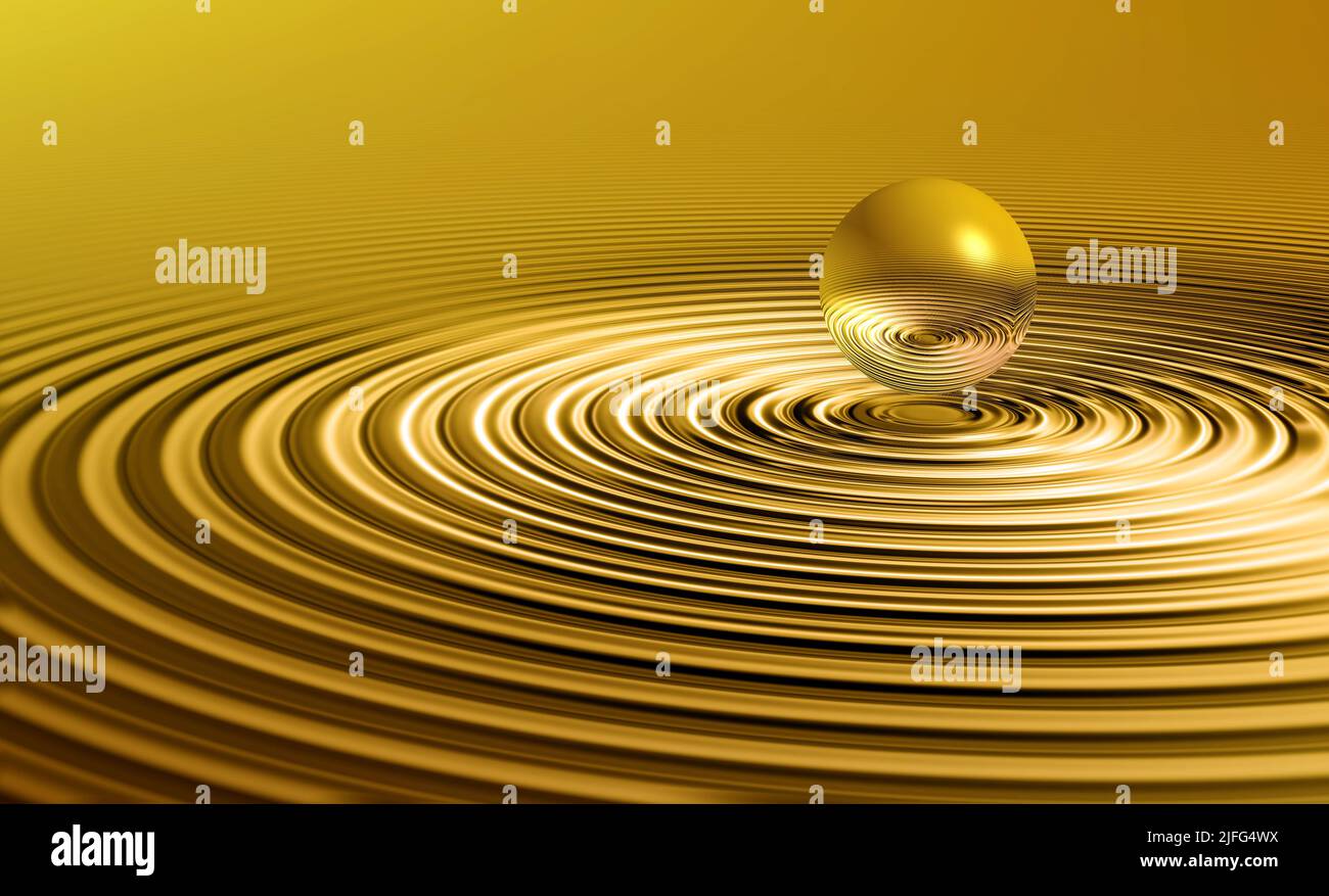 futuristic sphere background wallpaper Stock Photo