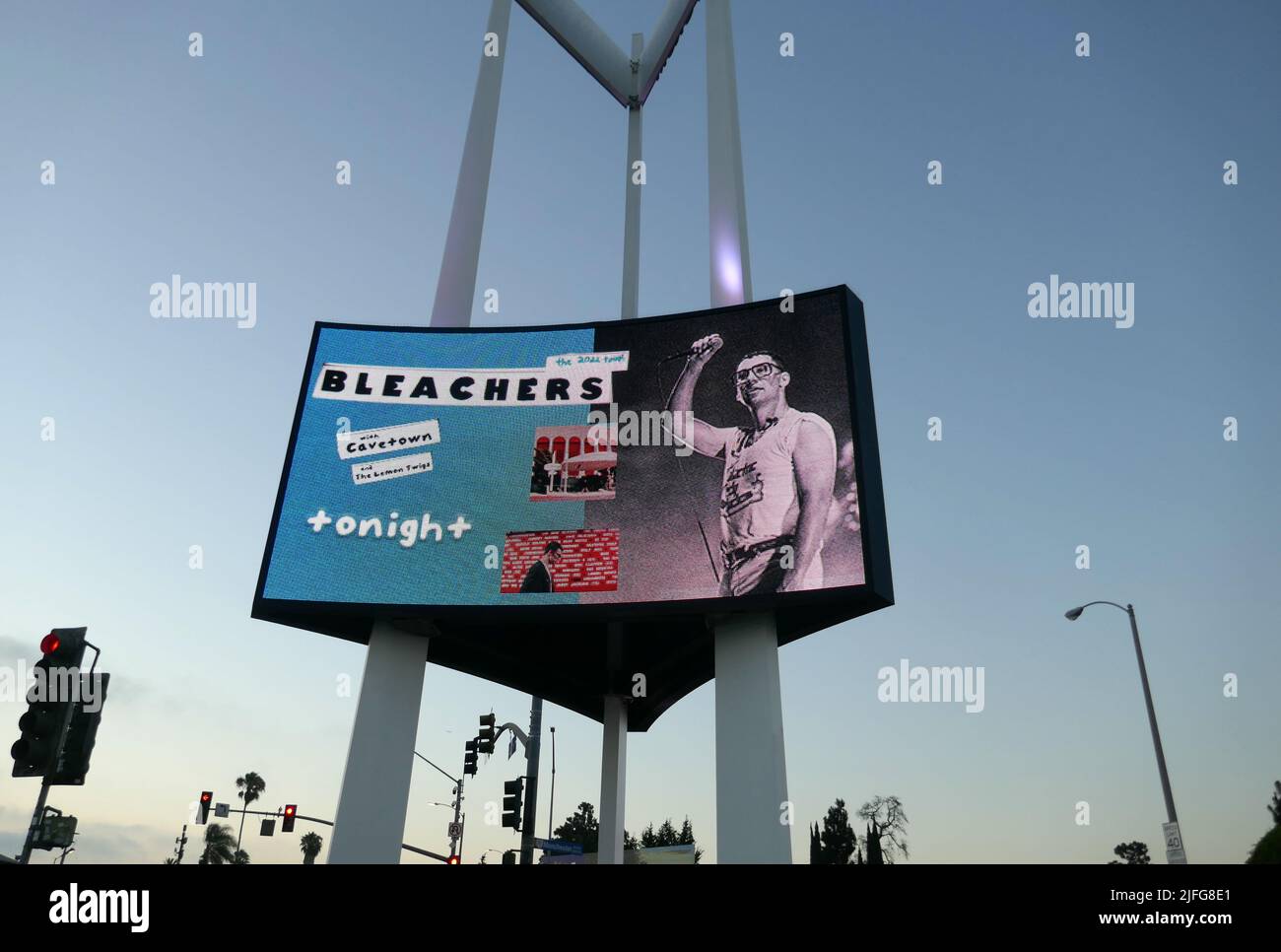 Inglewood, California, USA 29th June 2022 Bleachers Concert Marquee on June 29, 2022 at Kia