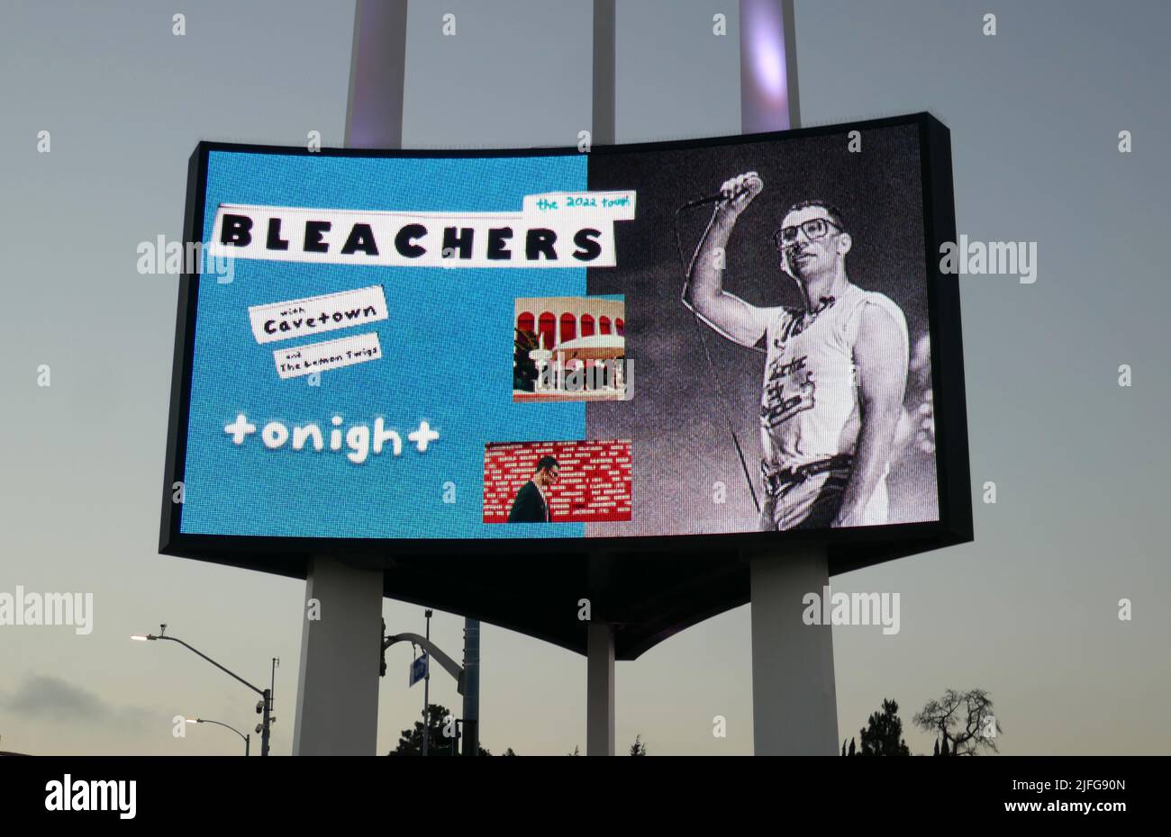 Inglewood, California, USA 29th June 2022 Bleachers Concert Marquee on June 29, 2022 at Kia