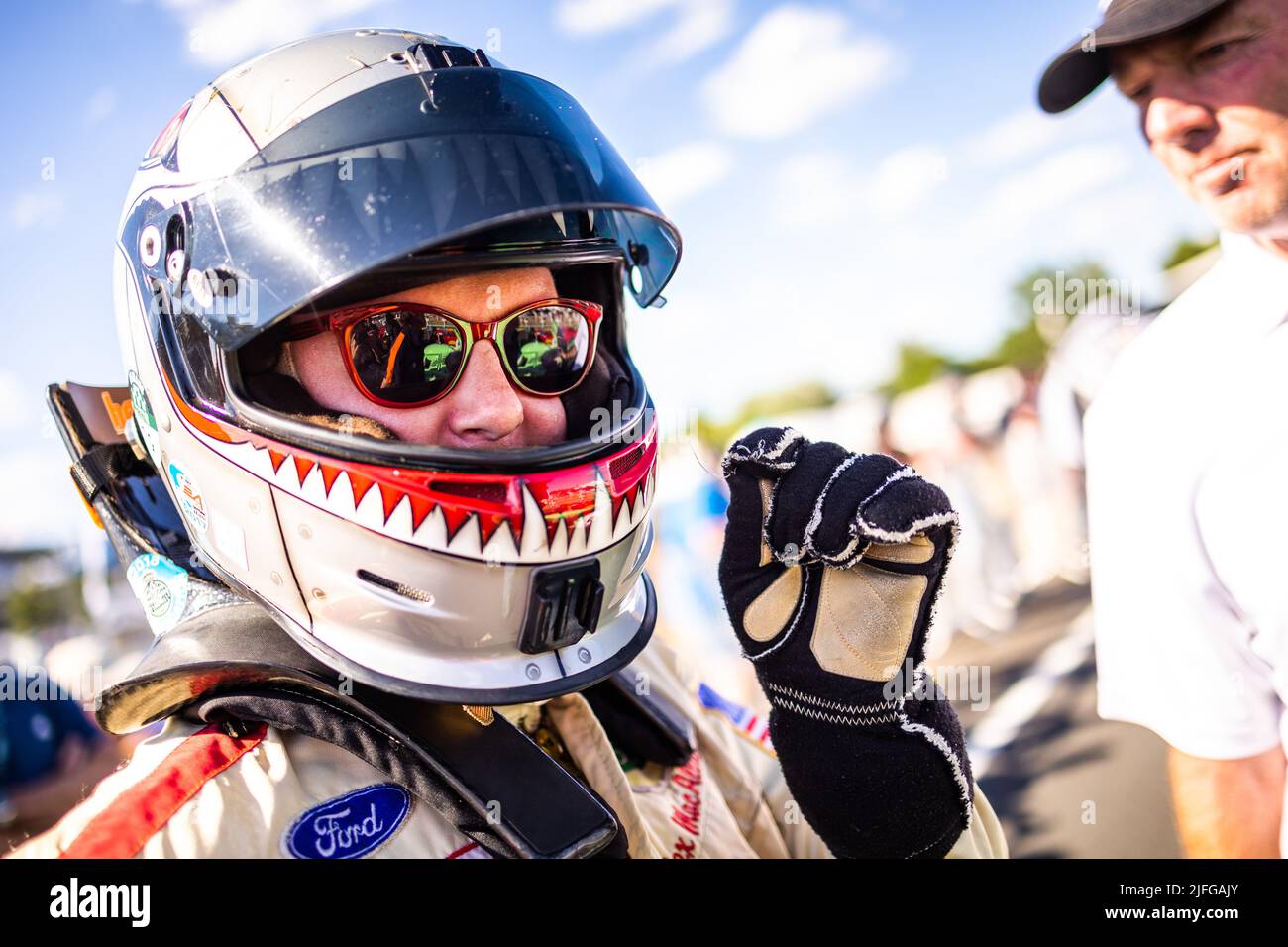 Driver ambiance during the Le Mans Classic 2022 from June 30 to July 3,  2022 on the Circuit des 24 Heures du Mans, in Le Mans, France - Photo  Damien Saulnier / DPPI Stock Photo - Alamy
