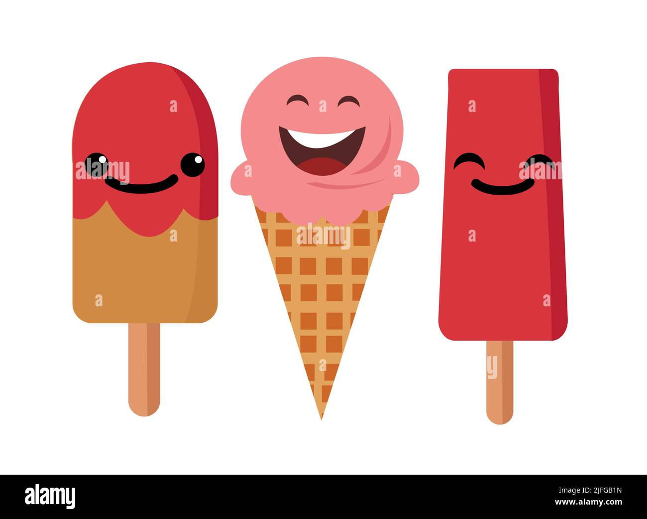 Ice Cream vector illustration Stock Vector Image & Art - Alamy