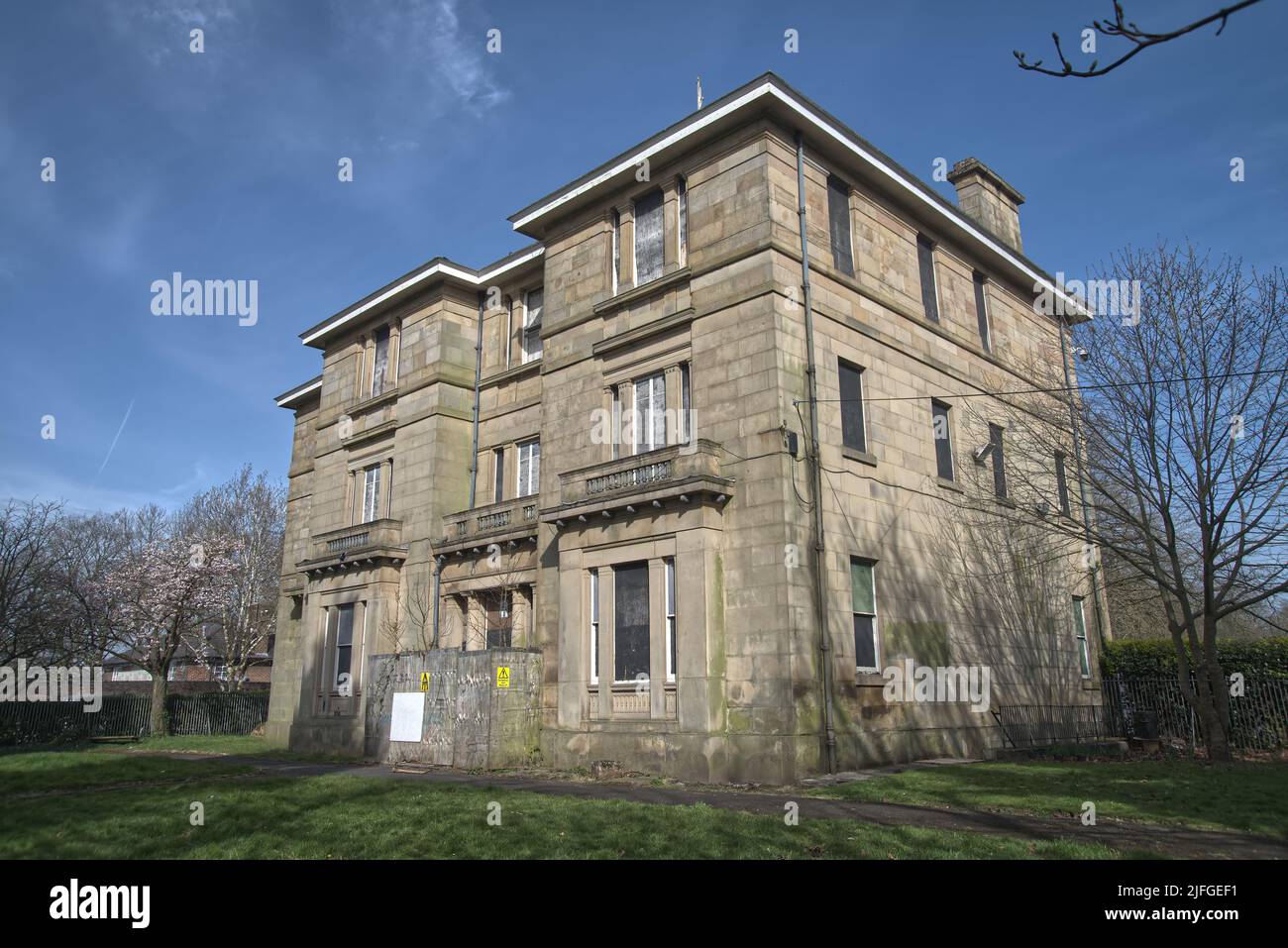 An old mansion in Buile Hill Park, Salford Stock Photo Alamy