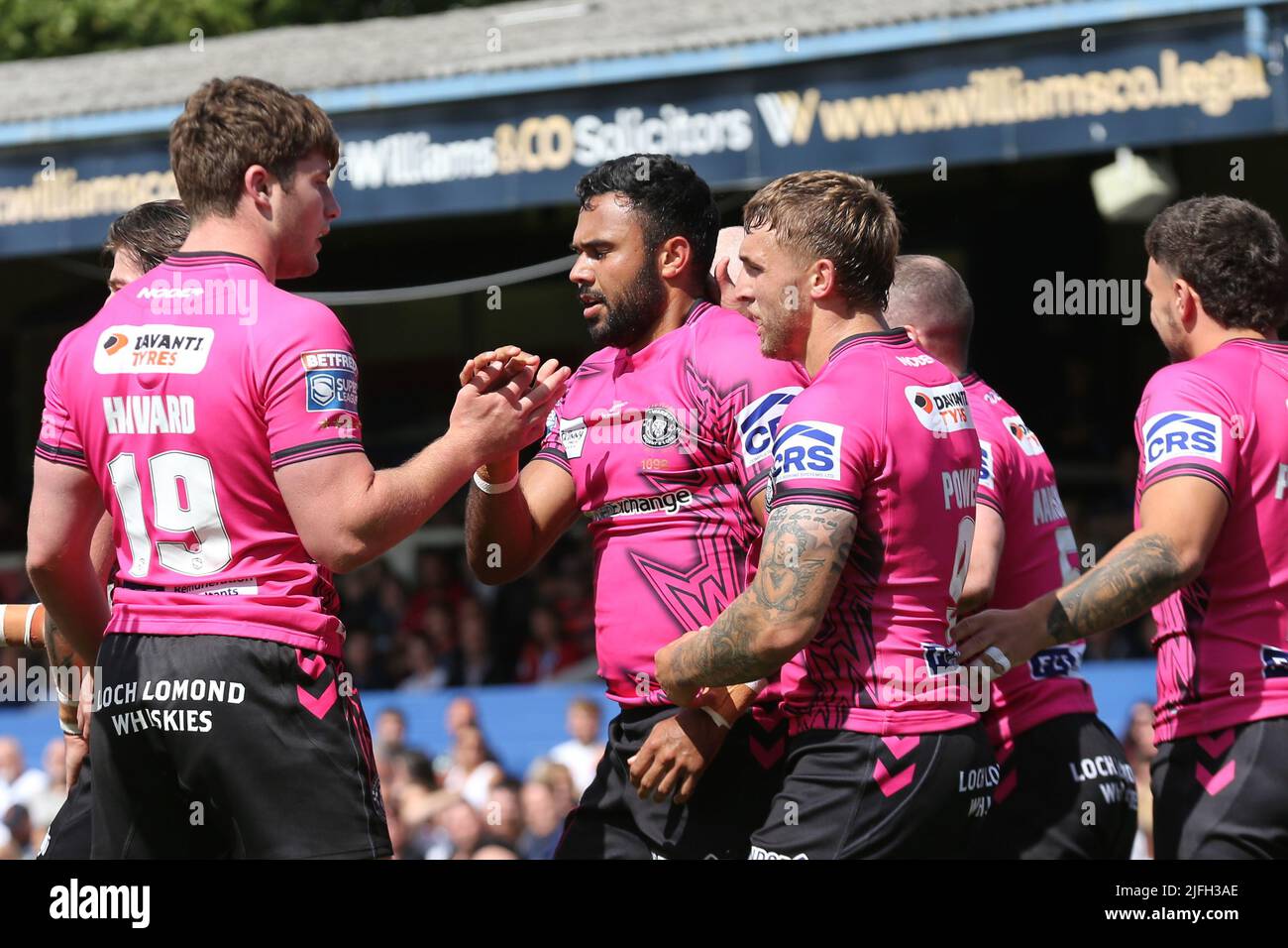 Wakefield, UK. 03rd July, 2022. Be Well Support Stadium, Wakefield