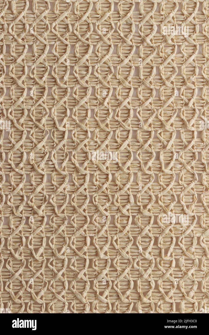 Weave texture or weave pattern background in macro style Stock Photo