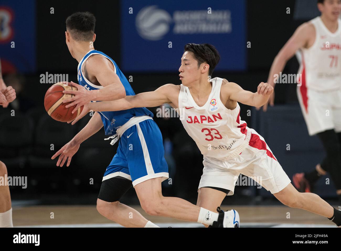 Yuki Kawamura Of Japan Basketball Team Seen In Action During The Fiba World Cup Qualifiers
