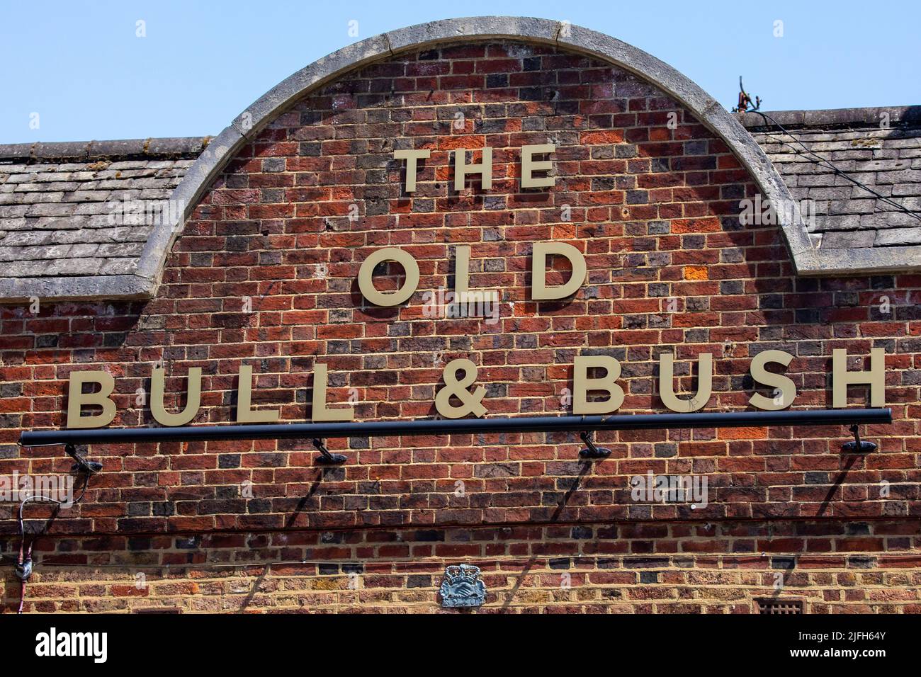 London, UK - May 19th 2022: The Old Bull and Bush public house in Hampstead, London, UK. The pub was made famous by the music hall song Down at the Ol Stock Photo