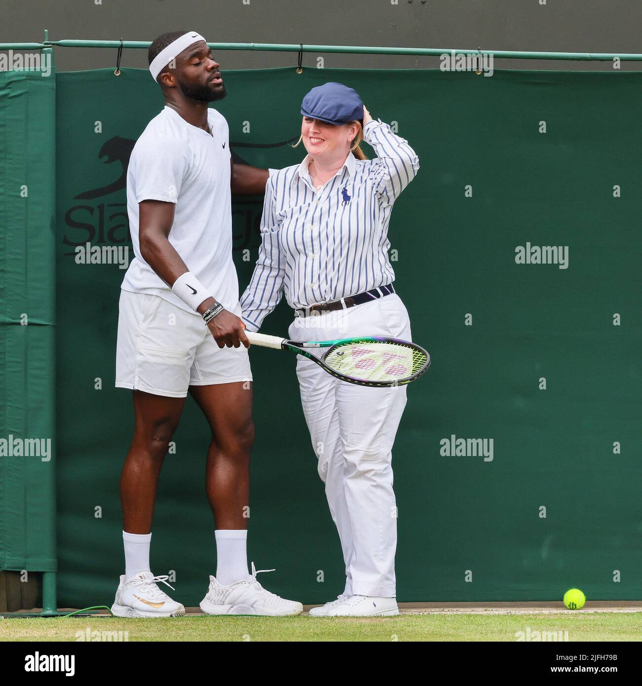 Wimbledon line judge hi-res stock photography and images