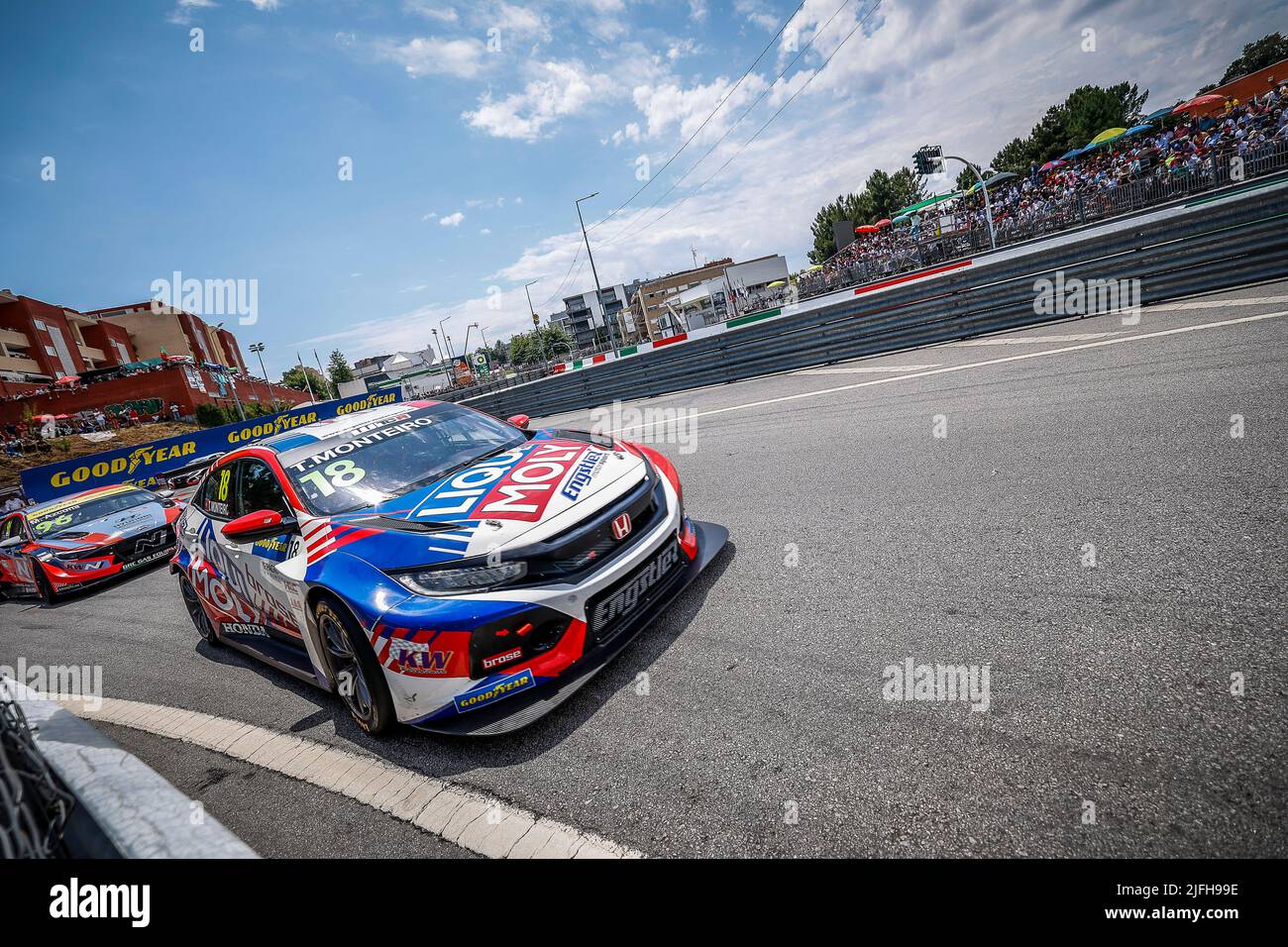 18 MONTEIRO Tiago (PRT,) Équipe LIQUI MOLY Engstler, Honda Civic Type R ...