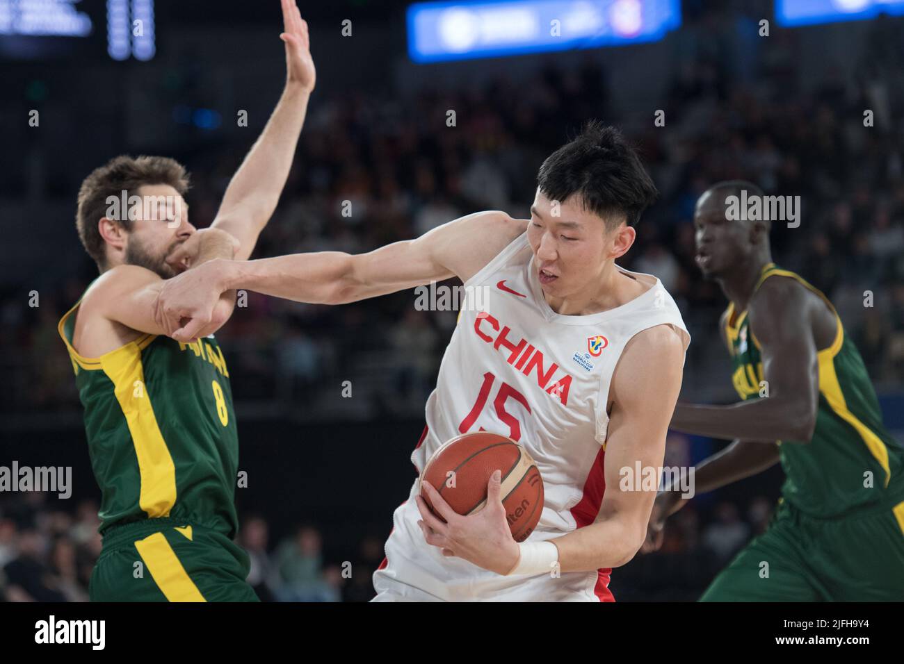 Melbourne, Australia. 03rd July, 2022. Matthew Dellavedova (L) of