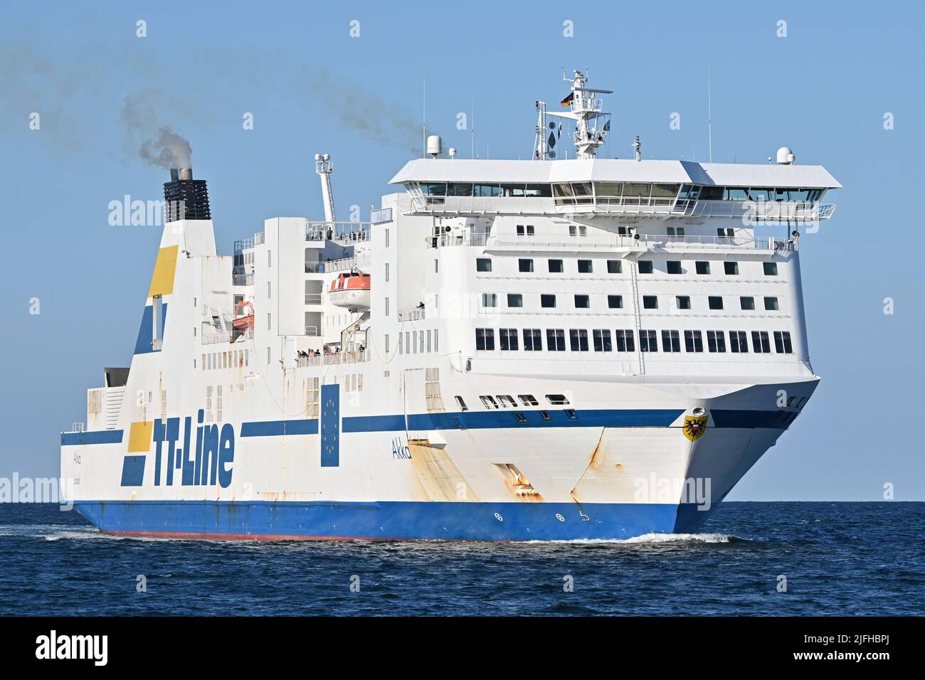 Ferry ship tt line hires stock photography and images Alamy