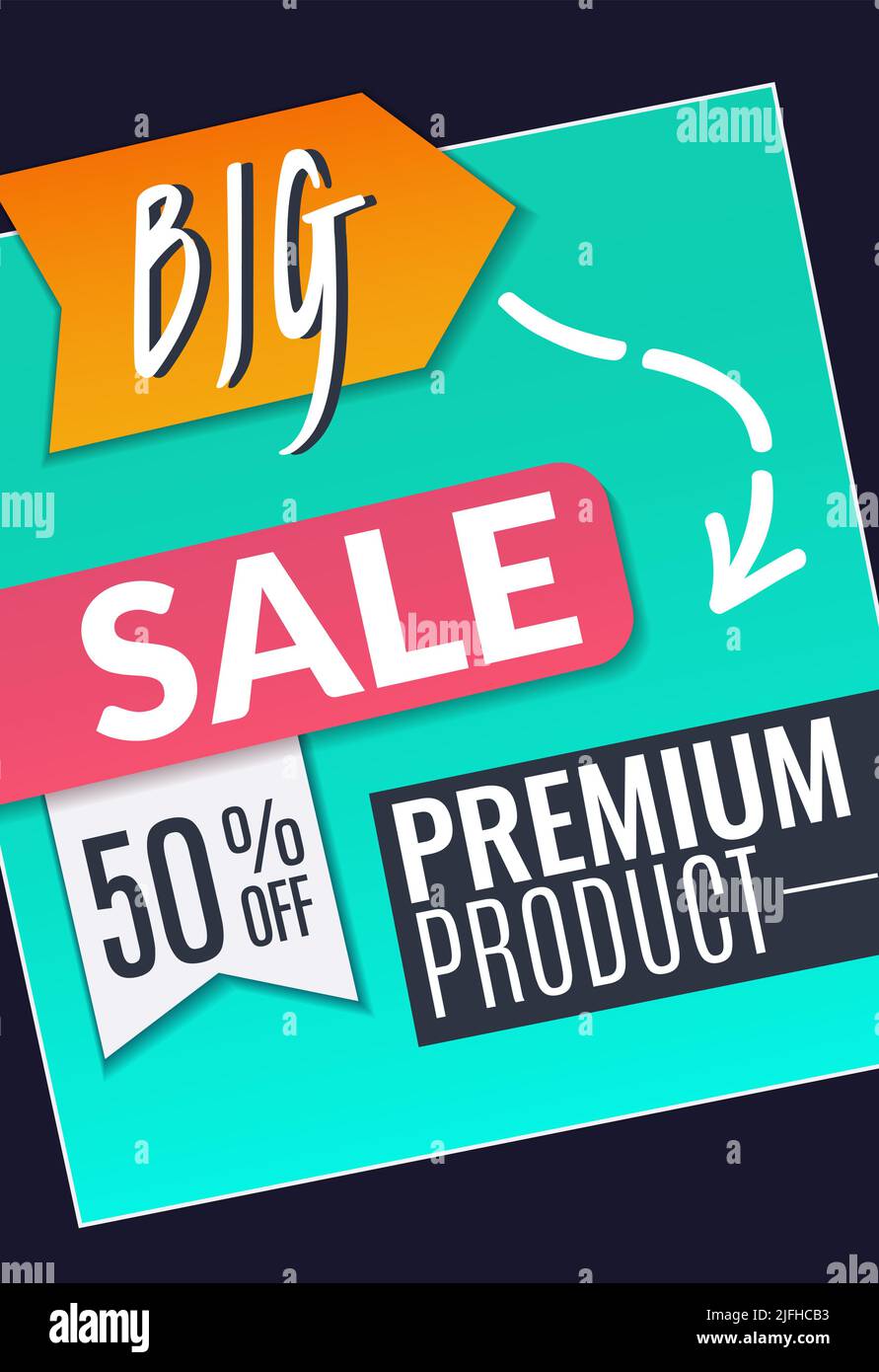 Big Sale Poster Template Promo Offer Flyer Layout Stock Vector Image big-sale-poster-template-promo-offer-flyer-layout-stock-vector-image