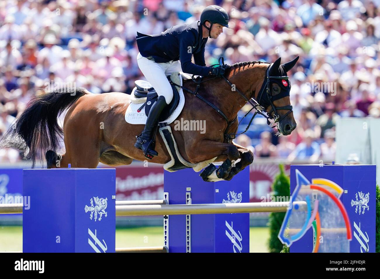 Aachen, Germany. 03rd July, 2022. Equestrian sport, jumping CHIO