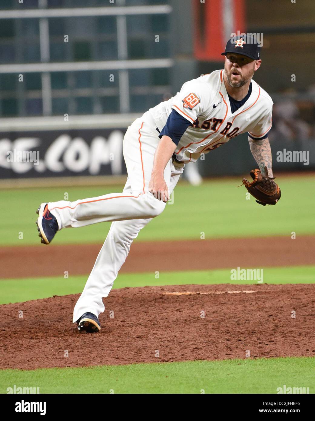Ryan Pressly Tosses Scoreless Inning as Space Cowboys Open Homestand