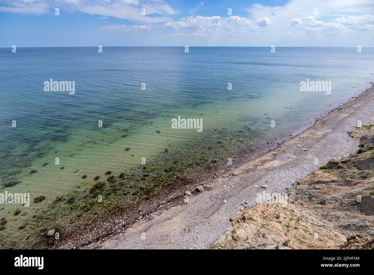 Baltic Sea coast in Schönhagen, Germany Stock Photo
