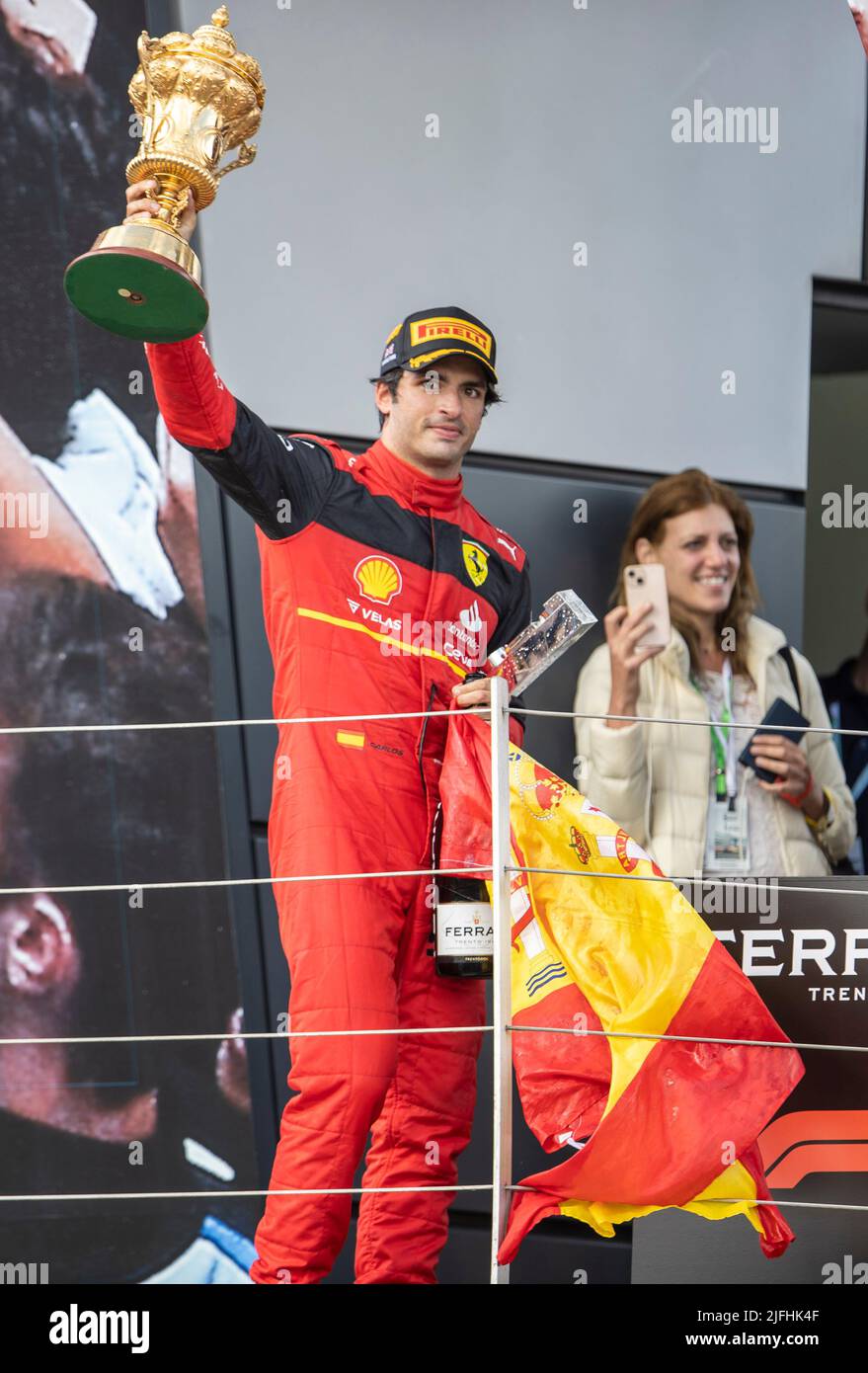 Monaco, Monte Carlo. 23rd May, 2021. Race trophy presenters on the podium.  23.05.2021. Formula 1 World Championship, Rd 5, Monaco Grand Prix, Monte  Carlo, Monaco, Race Day. Photo credit should read: XPB/Press