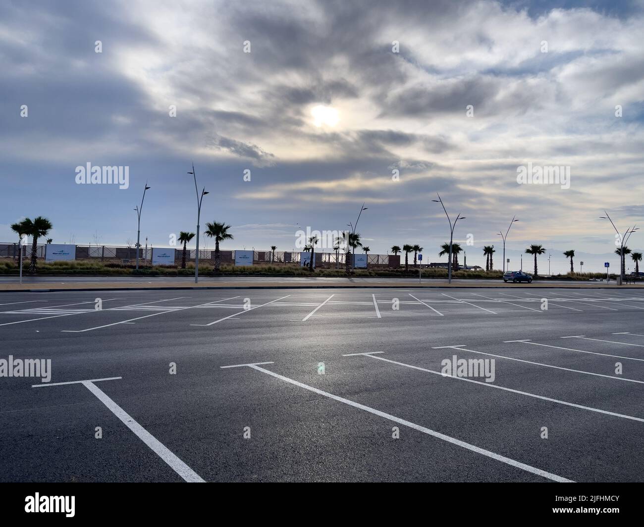 Giant parking lot for new cars hi-res stock photography and images - Alamy
